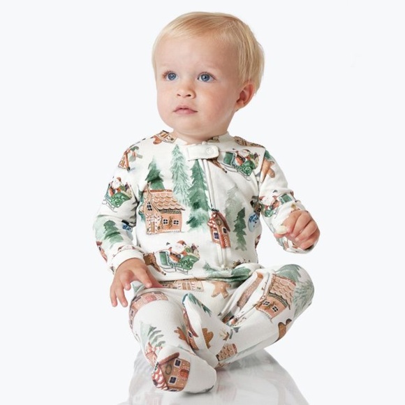 Gingerbread Organic Nursery Pajama = PBK - Picture 2 of 8